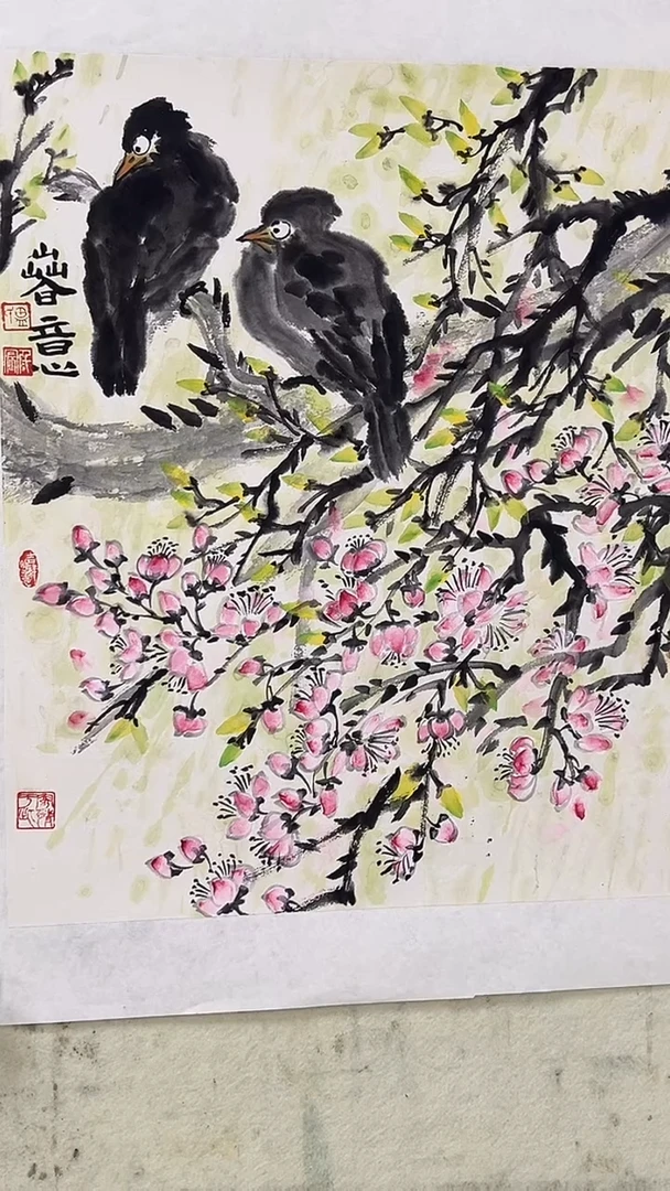 绘画首届有鸣堂书院伯揆师生作品展 千辰