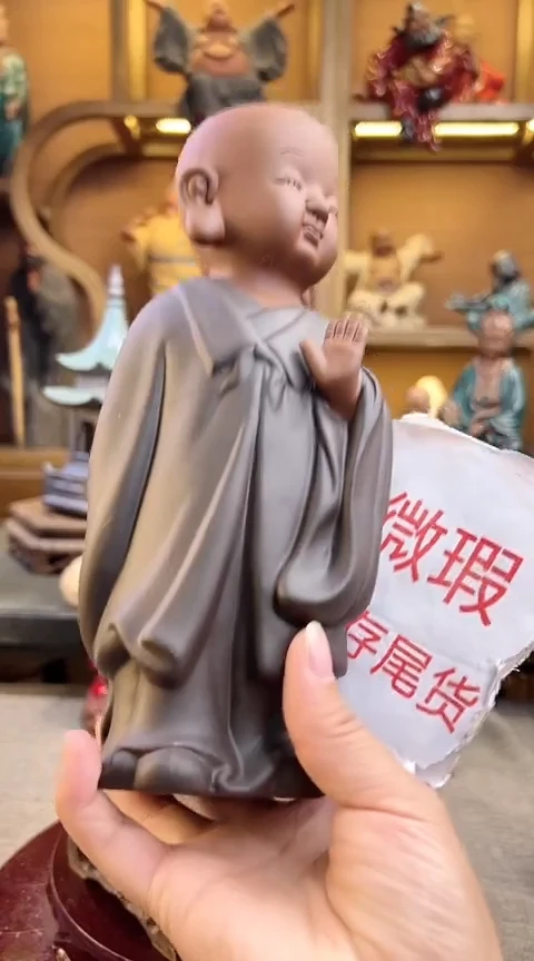 紫砂茶宠器闵茶宠摆件