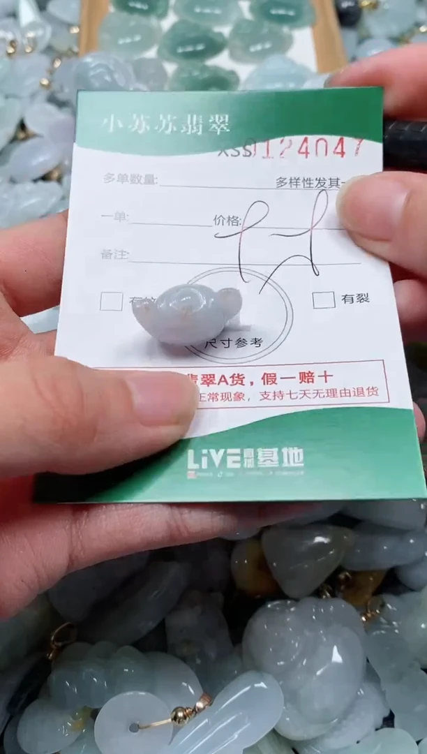 【闪购商品】翡翠颈饰未镶嵌闪购商品0124047