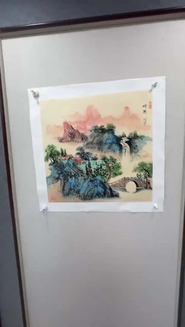 国画黄德中老师50斗方