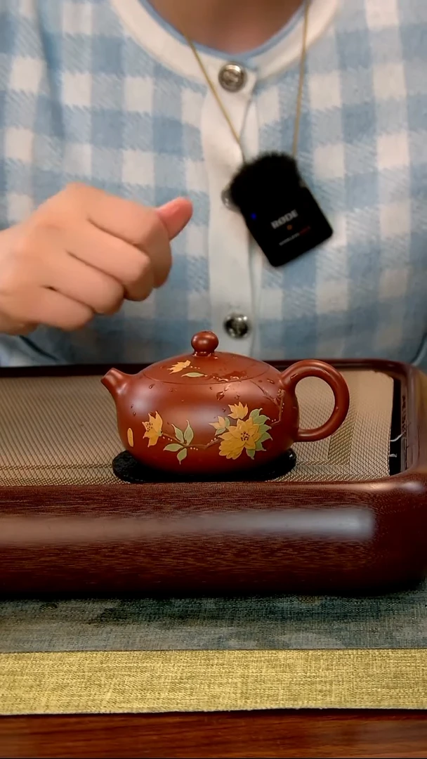 茶壶紫砂徐记福康 原矿紫砂 13