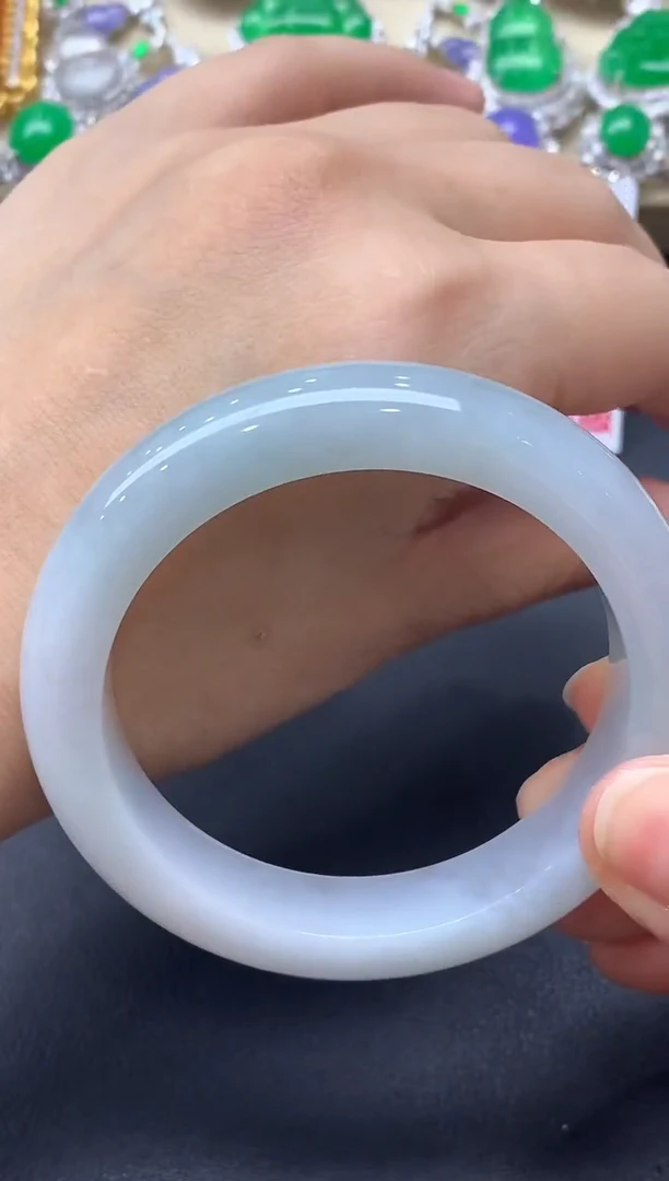 未镶嵌手镯翡翠321-中国好珍宝