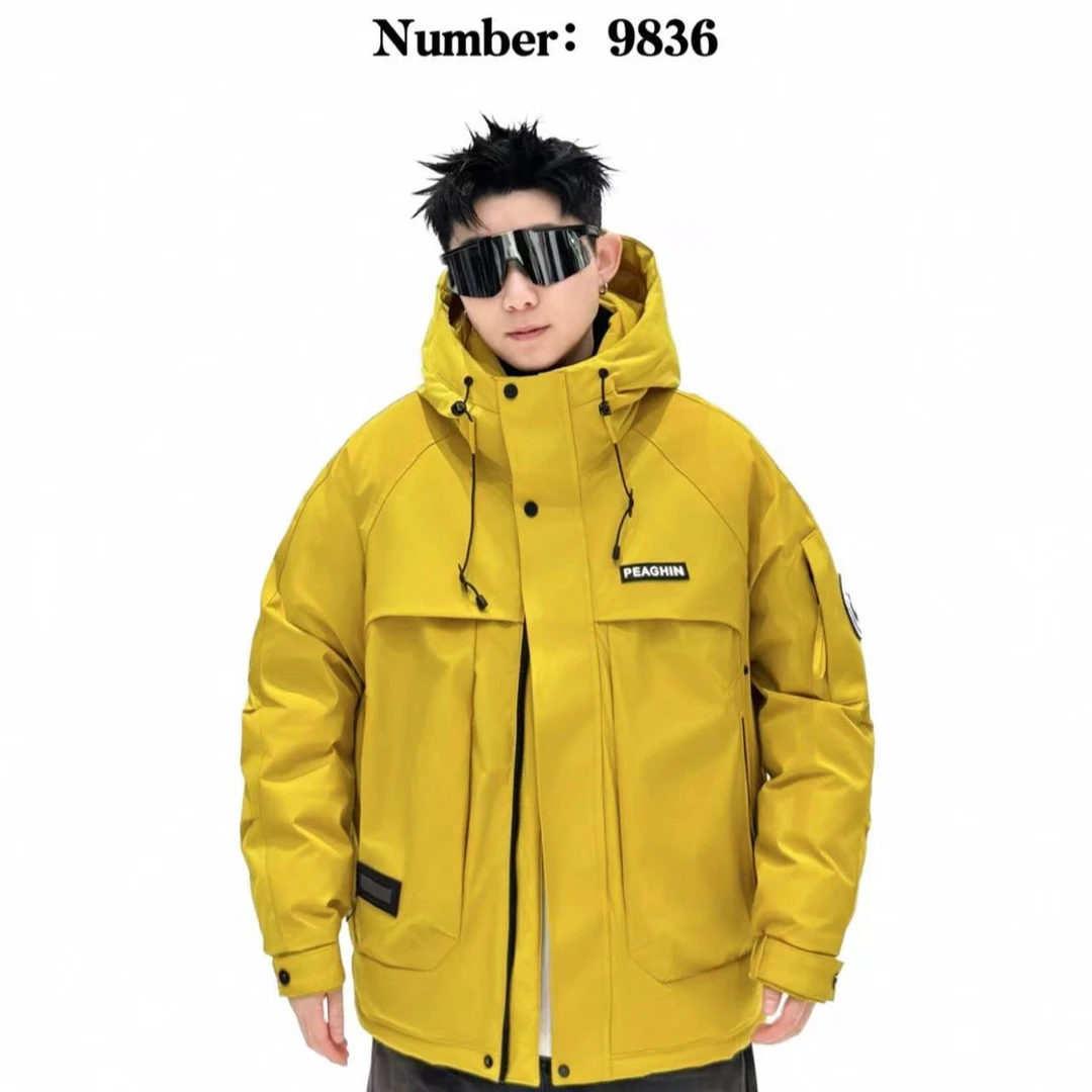 9836*【精灵之森】升级企鹅高定款*冬款保暖厚外套工装滑雪服