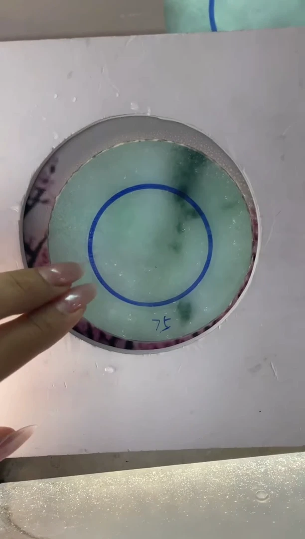 未镶嵌手镯定制翡翠正圈ABC2SZDZS