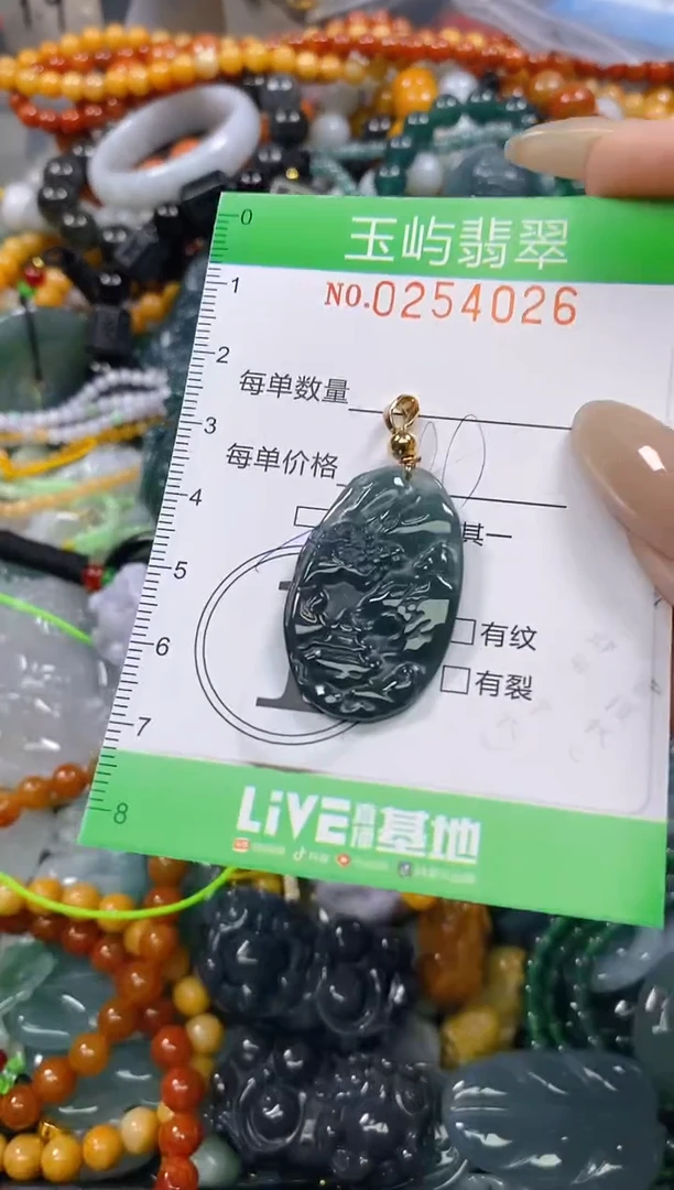 颈饰未镶嵌翡翠闪购0254026