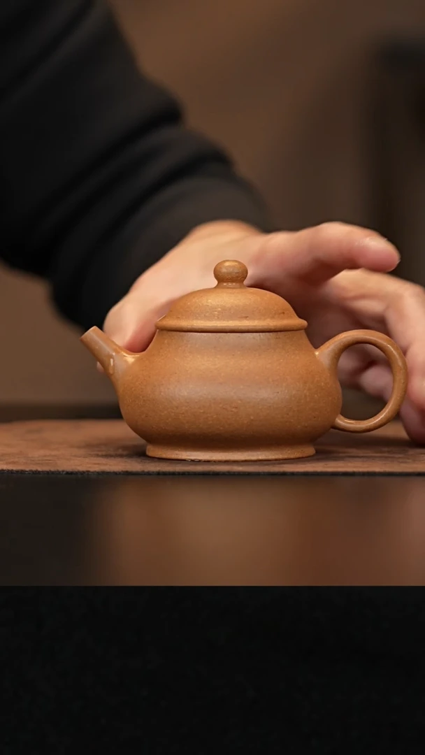 【闪购商品】紫砂茶壶允禾斋wzht 潘壶 段泥