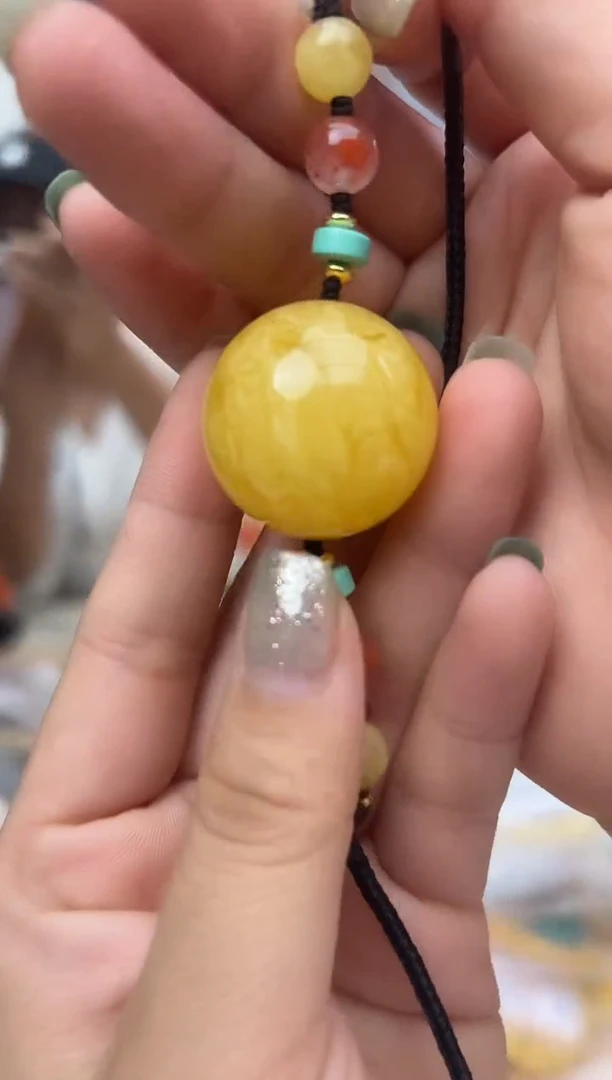 未镶嵌蜜蜡裸石蜜蜡吊坠
