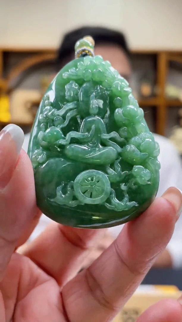 未镶嵌定制翡翠C-@@QJCC120742多样性发其一