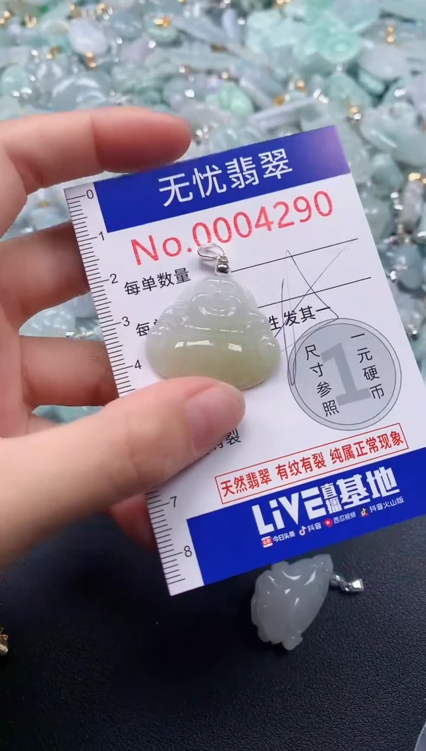 颈饰未镶嵌翡翠4290