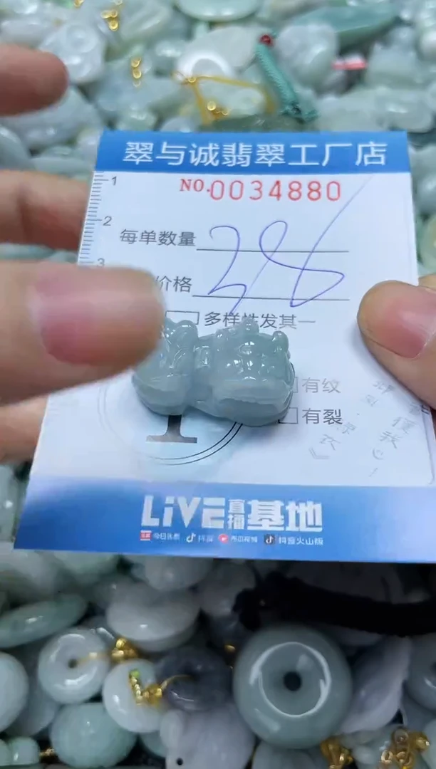 【闪购商品】翡翠颈饰未镶嵌闪购0034880