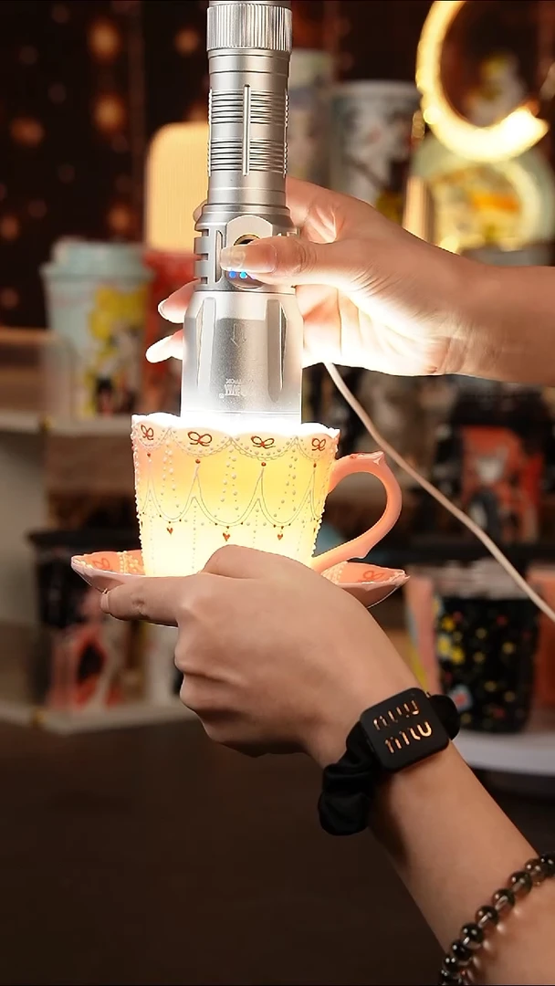 （玉泥）景德镇手工手绘文创陶瓷杯+杯碟