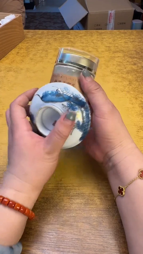 瓷器瓷瑕疵老破破163石粉碗