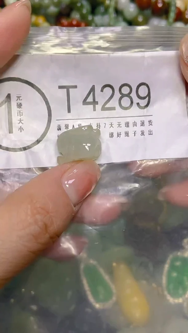 颈饰未镶嵌翡翠/T/翡翠A货，一件也是批发价