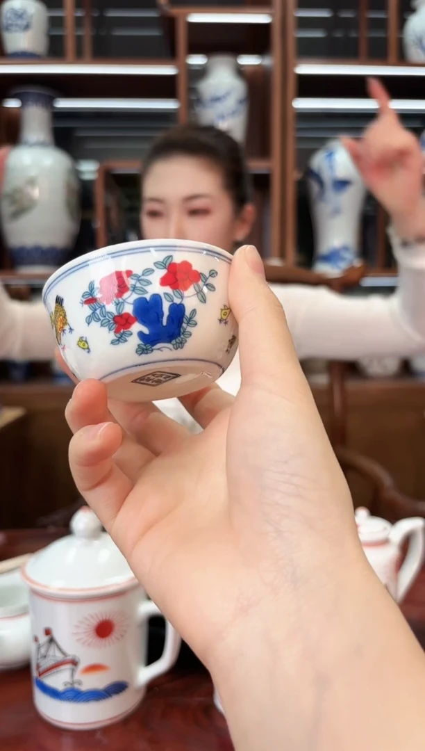 A03景德镇鸡缸杯一只