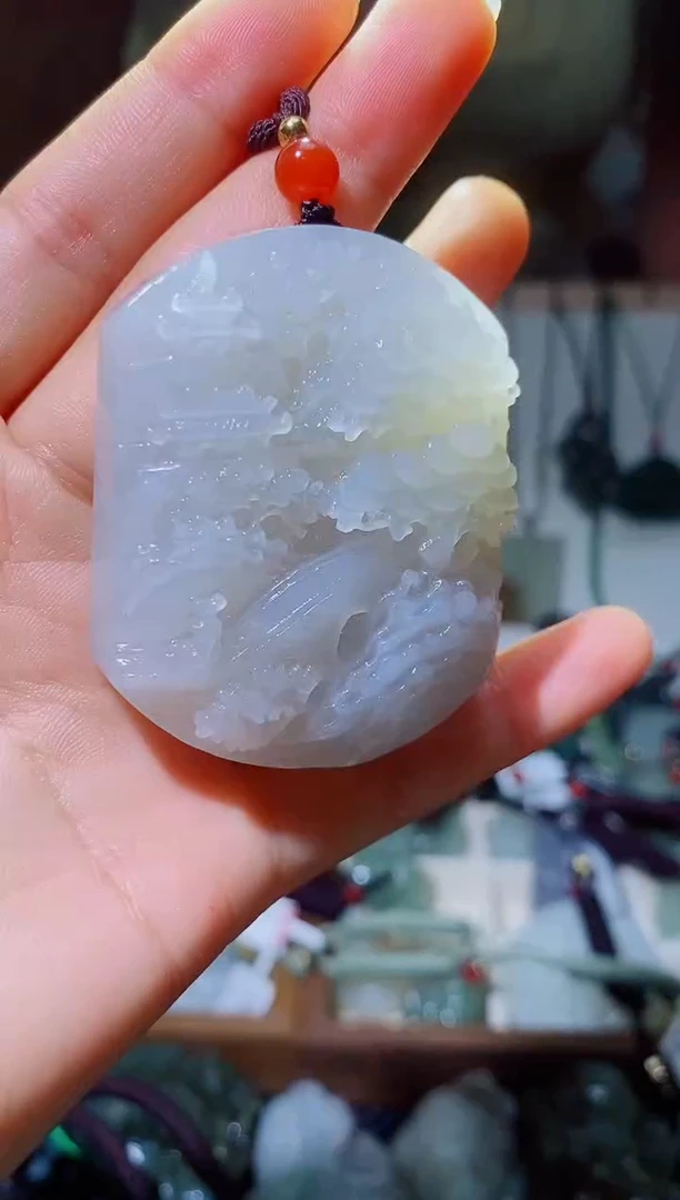 颈饰未镶嵌和田玉1