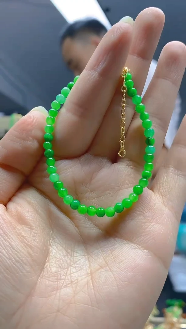 翡翠合金耳饰0228翡翠锁骨链