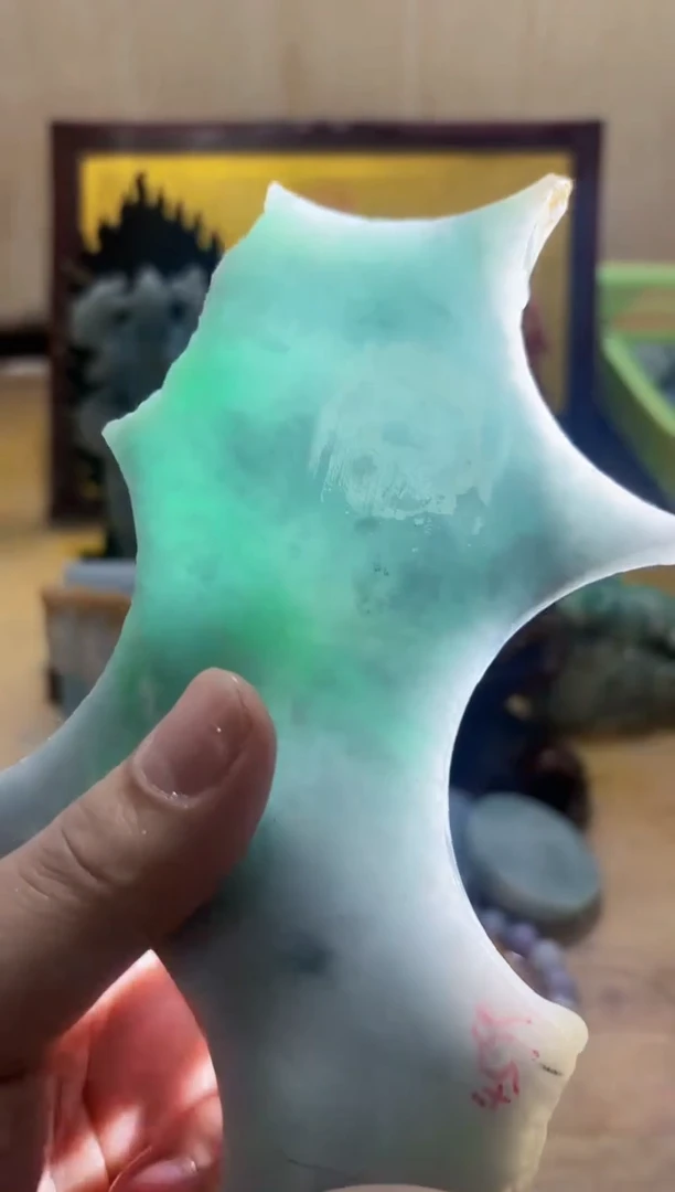 未镶嵌挂件翡翠A货常璀6252