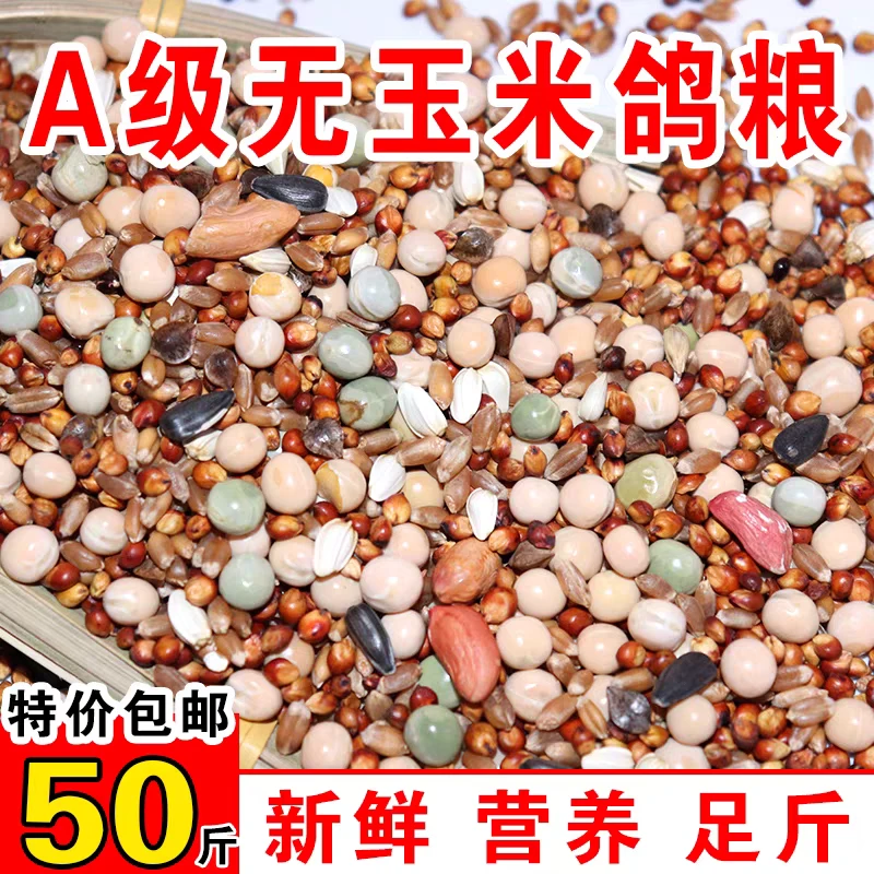 无小麦蛋白精品幼鸽种鸽赛鸽通用饲料大包装