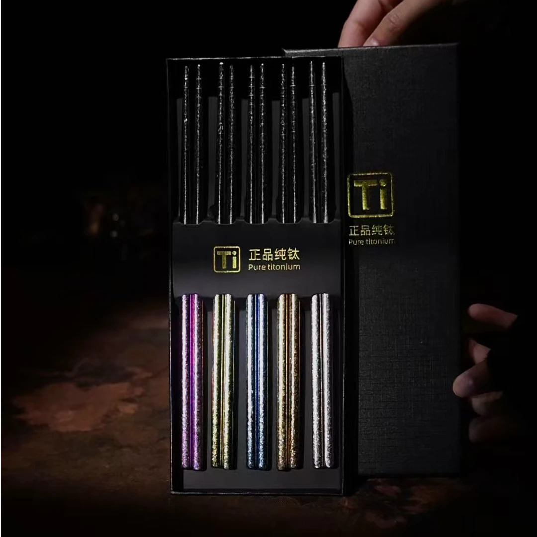 纯钛筷子五双A13887