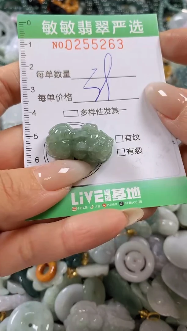 翡翠未镶嵌颈饰闪购0255263