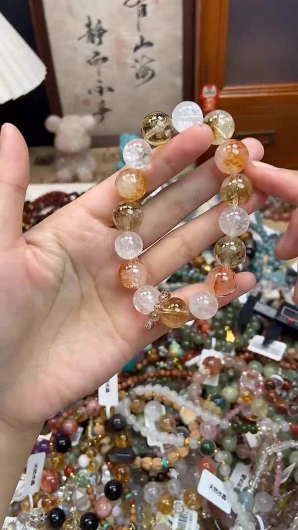 未镶嵌手链水晶350