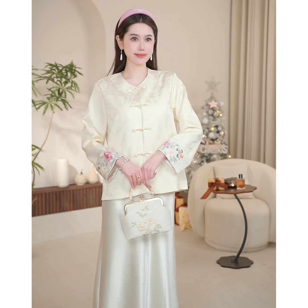 【凡凡】（寻川）新中式国风刺绣外套