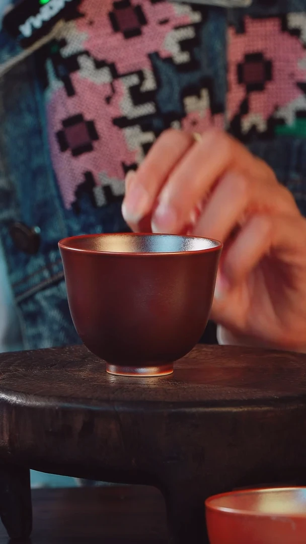 水**长艺然堂手工手绘茶器