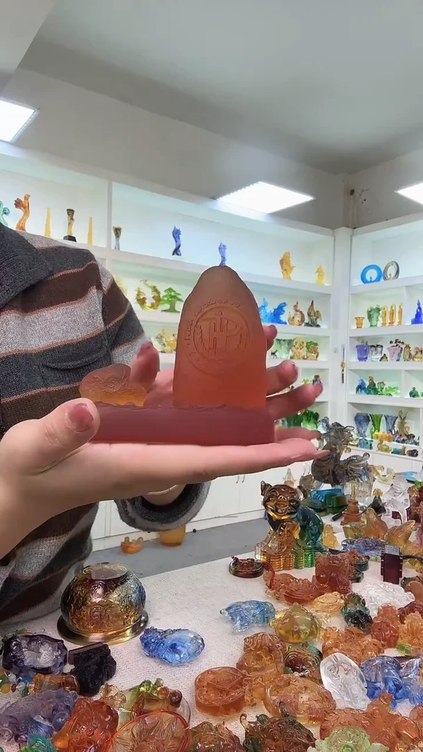 手工艺品琉璃琉璃山