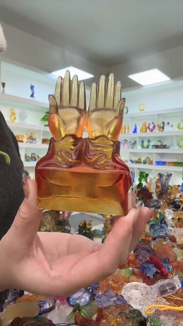 手工艺品琉璃手手