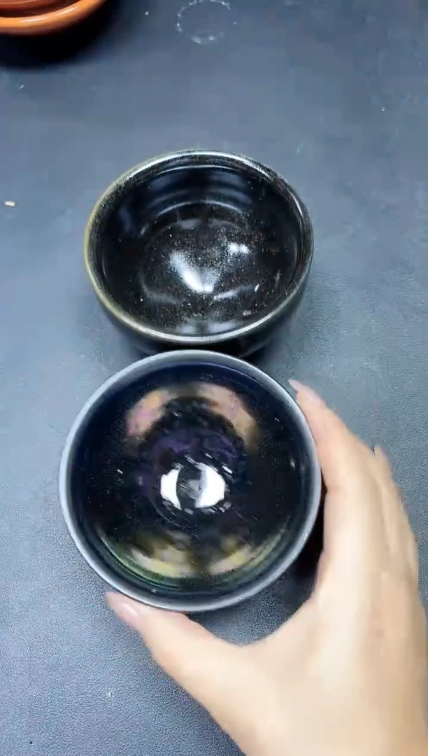 茶盏252两只微瑕
