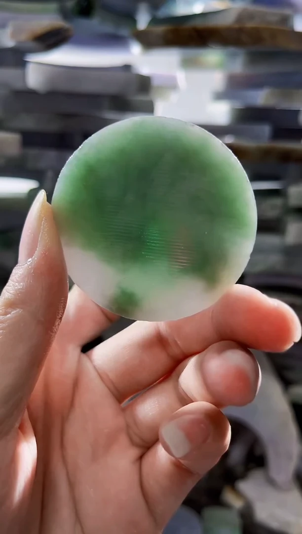 裸石翡翠缅甸翡翠A货陈257