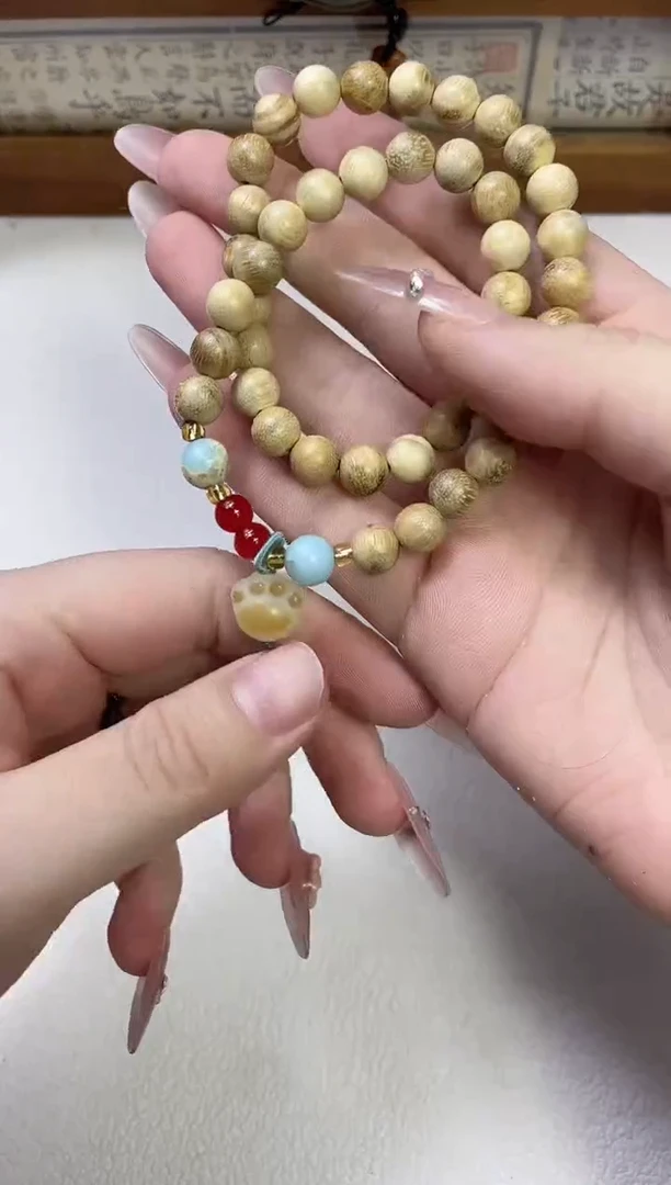非洲檀香手串/手链精美手串 无礼盒 多发性其一