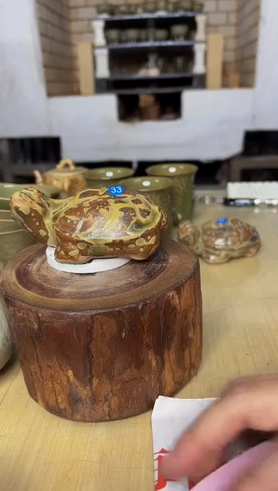 原生态原矿缩釉乌龟
