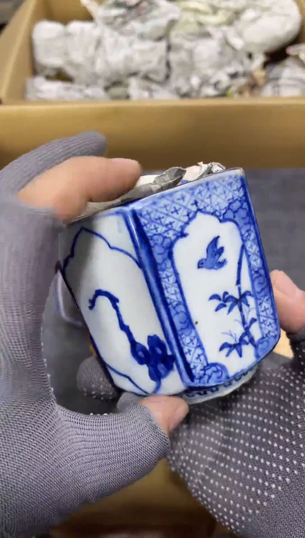 如图所示 阁集工艺品