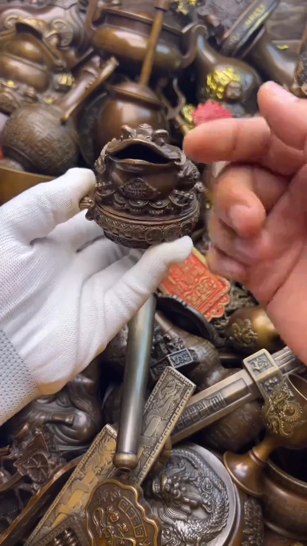 精美铜器，点击下单