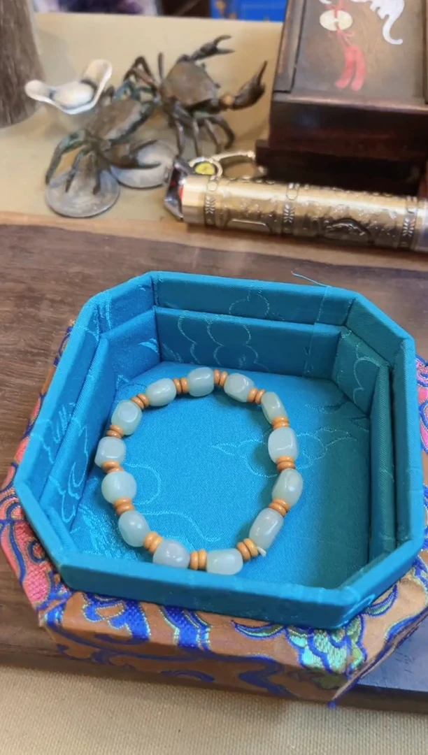 【闪购商品】和田玉手串未镶嵌和田玉手串F020