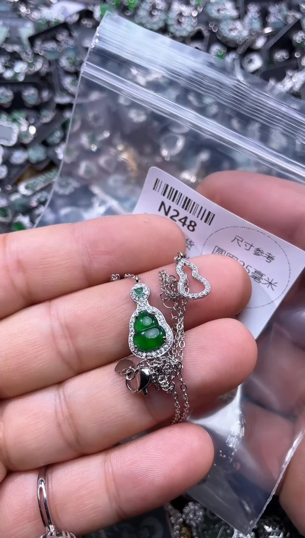 【闪购商品】翡翠颈饰未镶嵌N248项链