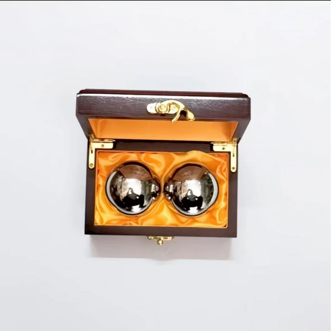 未拆封  304不锈钢健身手玩球