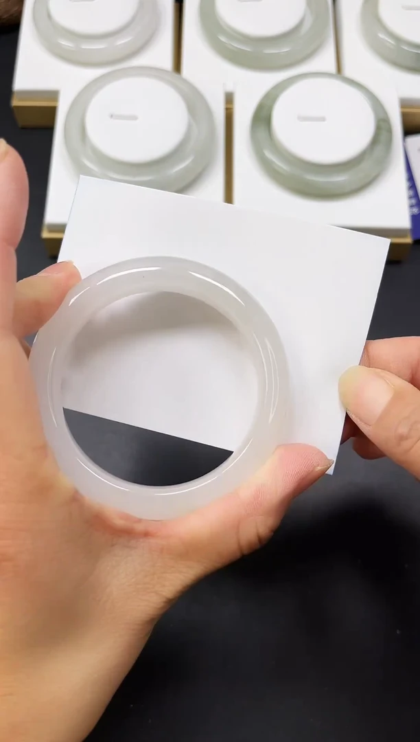 未镶嵌手镯石英质玉A57-53/54/55