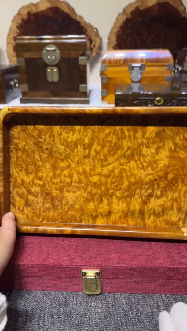 帝王之木：满留疤文承盘 长27宽17高3cm