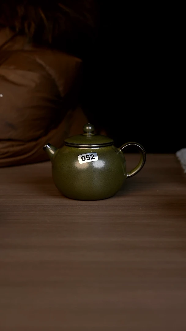 【闪购商品】杯052号茶叶末小苹果壶微瑕