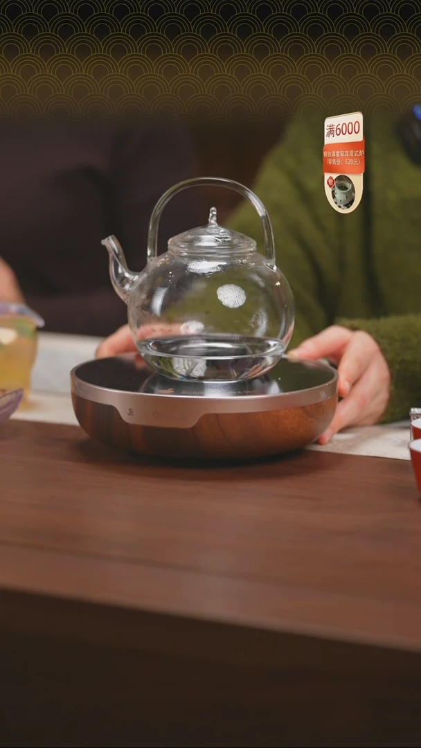 【闪购商品】玻璃壶+不觉堂煮水器