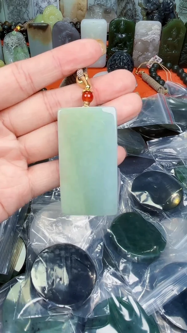 颈饰未镶嵌和田玉和田玉