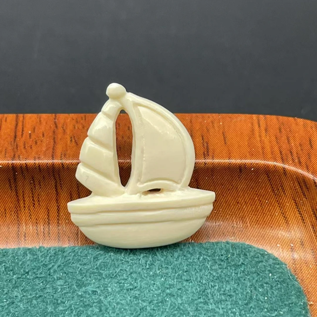 61008精品猛犸牙20*17*6左右一帆风顺（船长）配饰