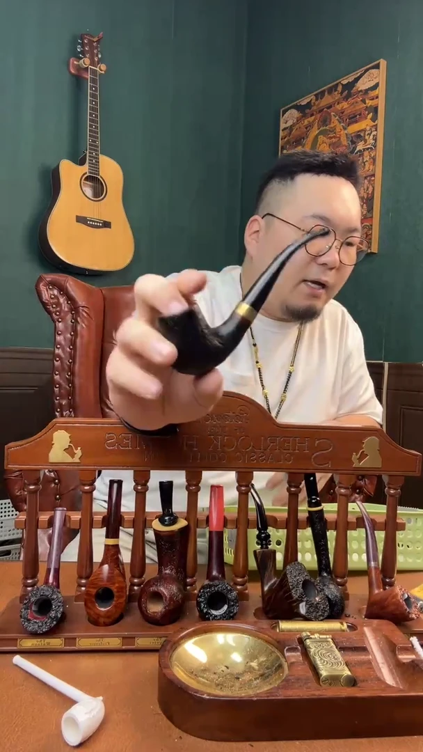 石楠木一***。意大利进口石楠木烟斗