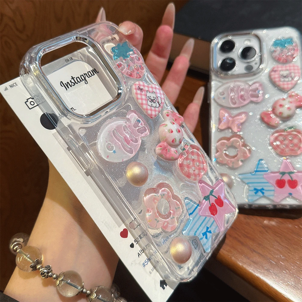 糖果小鱼适用苹果iphone小米15/14/13promax防摔vivo华为oppo