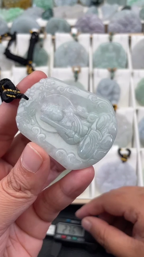 颈饰未镶嵌翡翠天然缅甸翡翠A货401