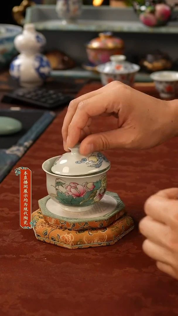 杯子景德镇纯手工手绘陶瓷