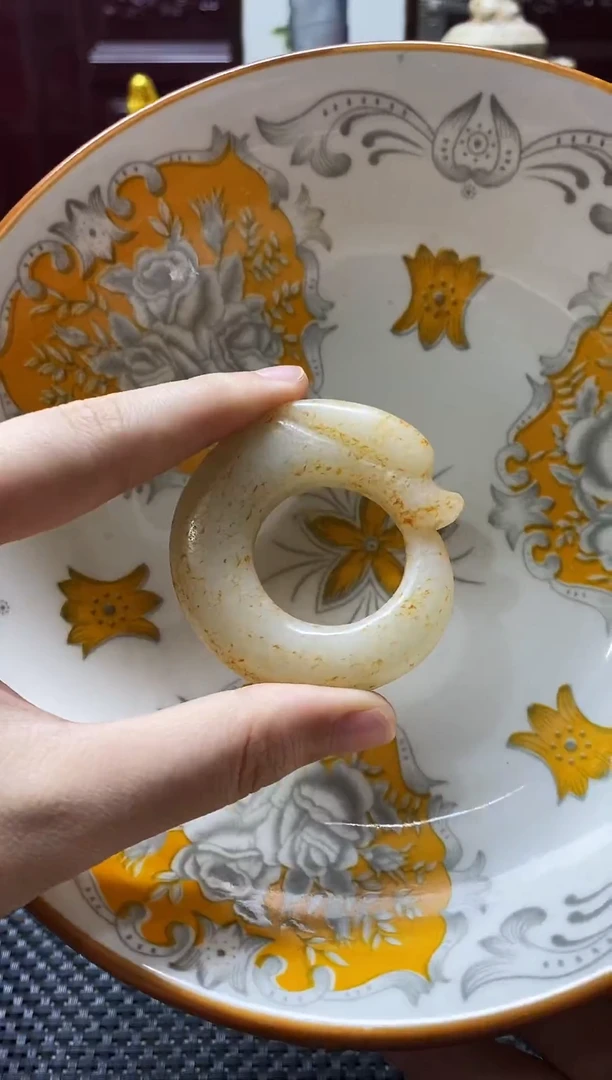瓷片瓷片 瓷器 摆件 1个