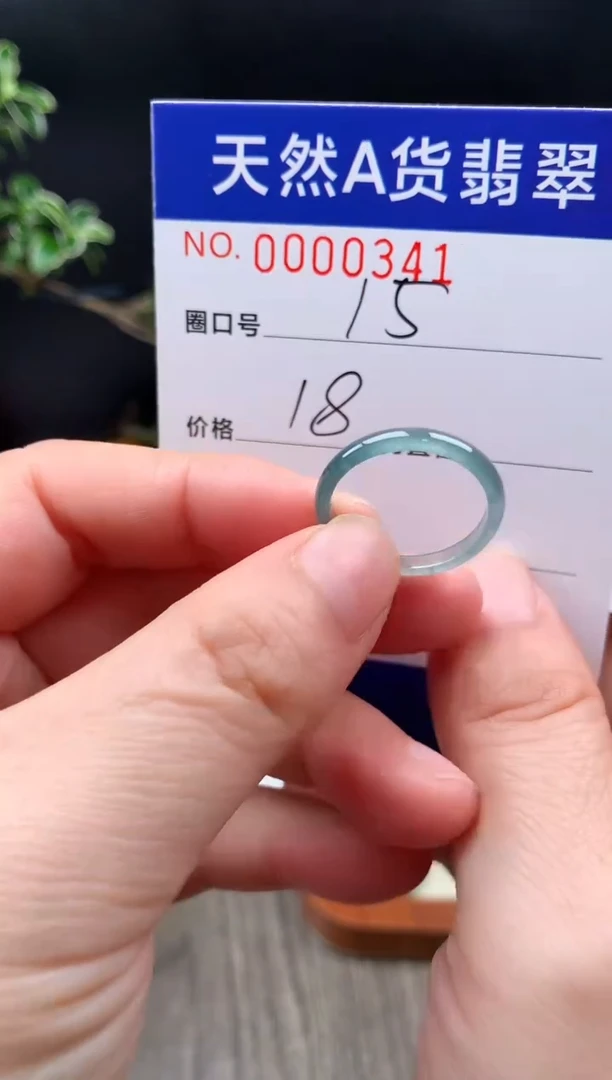 未镶嵌戒指翡翠15#